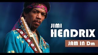 Crazy Jimi Hendrix Style Backing Track Jam in Dm [upl. by Monson434]