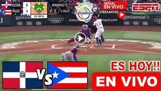 🔴En Vivo República Dominicana vs Puerto Rico juego 3 Serie del Caribe 2024 en vivo hoy [upl. by Nolahc]