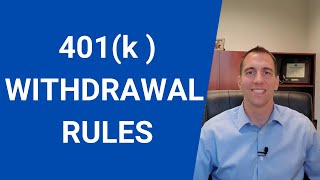 Your 401k – How do you use it What are the 401k withdrawal rules [upl. by Trista]