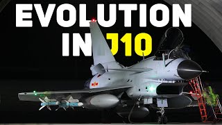 Evolution in Chinese J10 Fighter Aircraft [upl. by Bibby]