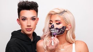 Doing Kylie Jenners Halloween Makeup [upl. by Liryc]