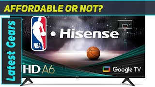 Hisense 70Inch Class A6 Series 4K UHD Smart Google TV Best TV for Immersive Entertainment [upl. by Bennie]