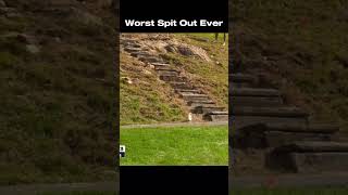 Worst Spit Out In The History Of Discgold discgolf discgolfnerd discgolffails [upl. by Nuhsyar682]