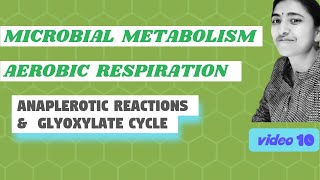 RESPIRATION II ANAPLEROTIC REACTIONS amp GLYOXYLATE CYCLE [upl. by Mat]