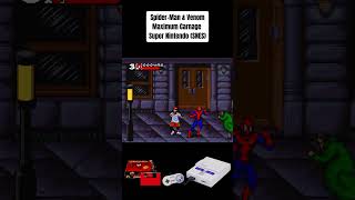 Spider Man amp Venom Maximum Carnage Super Nintendo SNES snesgames snesgaming snes [upl. by Hussar]