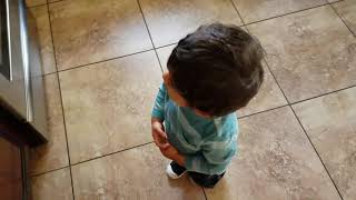 Infantile Spasms Head Nodding Toddler Seizure Video [upl. by Corneille]