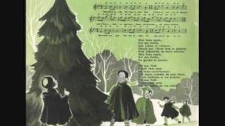 Mon beau sapin  Les Quatre Barbus  1958  O Tannenbaum Song French [upl. by Crooks]