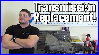 How to Replace an Automatic Transmission  Step by Step [upl. by Herta]