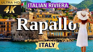 4k Rapallo Travel Guide 2024  Rapallo Italian Riviera  Best Cities to visit in Italy [upl. by Sibilla]