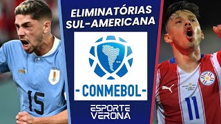 URUGUAI X PARAGUAI  ELIMINATORIAS SULAMERICANA  RODADA 7 [upl. by Walther]