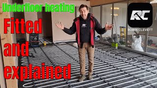 Best Affordable Heated Floor SystemSave TONS of MONEY [upl. by Ahsinor]