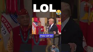 Classic Trump Moments pocahontas [upl. by Eulaliah]