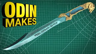 Odin Makes Sylvies Sword from Disney Loki [upl. by Lleihsad]