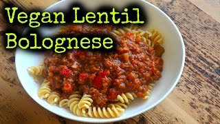 Vegan Lentil Bolognese [upl. by Leval]