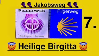 Jakobsweg 🥾 Pilgerstempel Heilige Birgitta [upl. by Gallager]