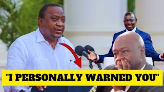 UHURUS LAST SPEECH COME TO HAUNT KENYA KWANZA GOVERNMENT [upl. by Cahilly]