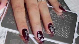 MoYou Nail Stamping Plates ReviewDemo [upl. by Nifares694]