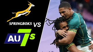 BLITZBOKS WIN BRONZE SOUTH AFRICA vs AUSTRALIA Bronze FINAL Paris Olympics Sevens 2024 [upl. by Phina]