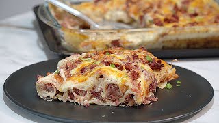 CORNED BEEF and SAUERKRAUT Cannelloni REUBENinspired [upl. by Iline271]