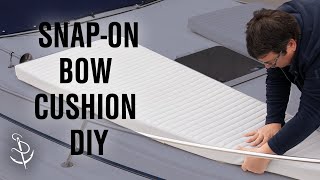 SnapOn Bow Cushion DIY [upl. by Nwahsav818]