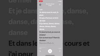 Dernière Danse  Indila Spotify Lyrics [upl. by Sharpe]