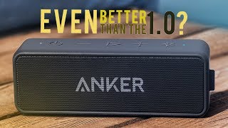 Anker SoundCore 2 vs 1 Review amp Sound Test  Best Budget Bass Bluetooth Speaker of 2018 [upl. by Zacharie]