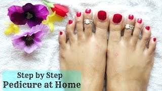 How to do pedicure at home  Step by step procedure  DIY Pedicure  ItsSupriyasLife [upl. by Bernhard]