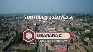 AERIAL VIEW OF MBARARA CITY UGANDA MAJOR CITIES [upl. by Tace]