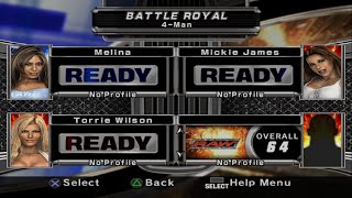 Fierce Diva Battle Royal  With A Hidden Roster Not A CAW [upl. by Carol-Jean]