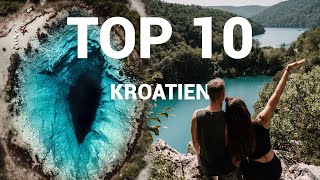 TOP 10 ORTE KROATIEN die man gesehen haben sollte ∙ Reisetipps amp Sehenswürdigkeiten  travelventure [upl. by Magdala]