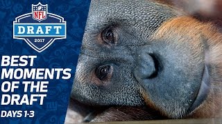 Best moments from the 2017 NFL Draft [upl. by Aluino]