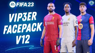 FacePack V12 By ViP3eR For FIFA 23  Tutorial  TU171 [upl. by Ekeiram]