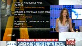 C5N  RUNNING CARRERAS DE CALLE EN CAPITAL FEDERAL [upl. by Loredana]