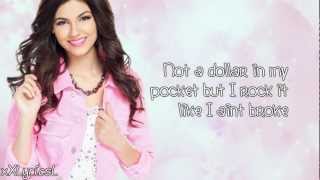 Victoria Justice  Heres 2 Us Lyrics [upl. by Siwel317]