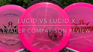 Lucid versus Lucid X Evader Comparison [upl. by Jollanta]