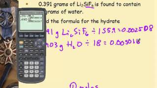 Hydrate Calculations [upl. by Cormick707]