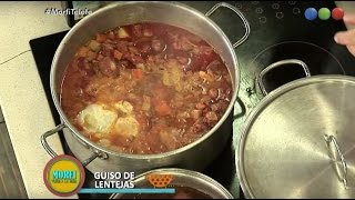 Guiso de lentejas receta  Morfi [upl. by Nole]