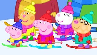 Peppa Pig Nederlands Compilatie Nieuwe Afleveringen  Winter  Tekenfilm  Peppa de Big [upl. by Gaudet]