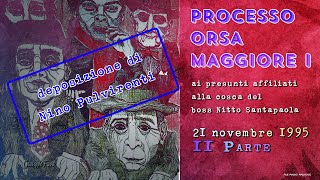 Processo quotOrsa Maggiore Iquot 21 novembre 1995 Seconda Parte [upl. by Nnaegroeg239]