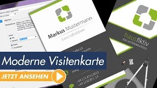 InDesign Tutorial Visitenkarten gestalten und in Druck geben [upl. by Winifred893]