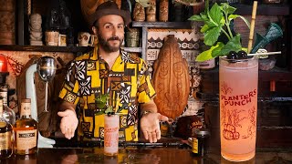 Make Don the Beachcombers Planters Punch [upl. by Carrillo]