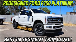 Redesigned Ford F350 Platinum This Ultimate City Boy Truck Is Miles Ahead Of GMC And RAM HDs [upl. by Paola]