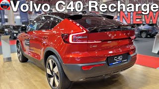 New VOLVO C40 RECHARGE 2024  OVERVIEW interior amp exterior [upl. by Shanleigh]