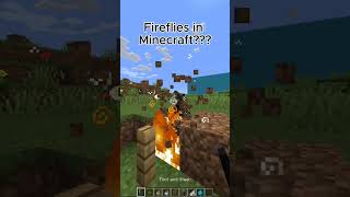 Fireflies in minecraft tips ytshorts minecraftmeme herobrine subscribe [upl. by Alburg]