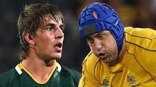 Eben Etzebeth quotheadbuttquot to Nathan Sharpe [upl. by Brod]