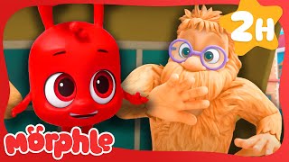 Daddy the Halloween Monster  Morphle Fun Cartoons  Moonbug Kids Cartoon Adventure [upl. by Mollie]