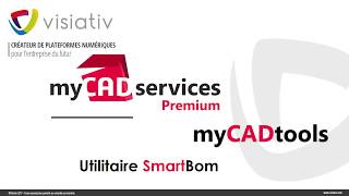 Tuto SOLIDWORKS myCADtools  SmartBom export de nomenclatures personnalisées depuis SOLIDWORKS [upl. by Anel]