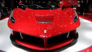 LaFerrari First Look  2013 Geneva Motor Show [upl. by Zetnahs]