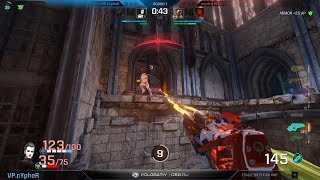 VPCypher vs myztroHELL Quake Open League Group C – Quake Champions 4K [upl. by Nnylyahs541]