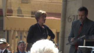 Hugh Lauries speech at Emma Thompsons Walk of Fame Event [upl. by Grani]